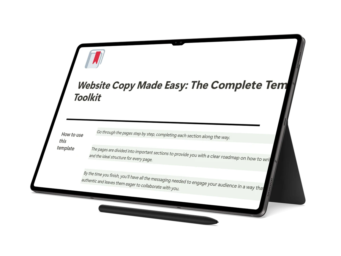 Step by step copywriting solution